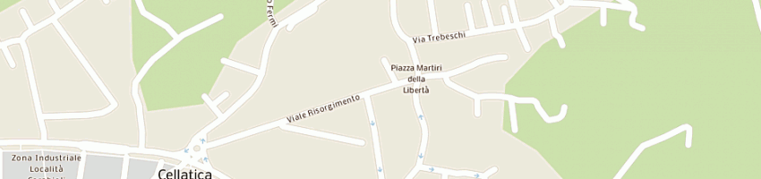 Mappa della impresa comune di cellatica a CELLATICA