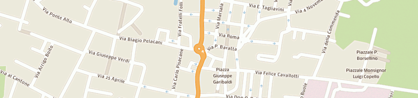 Mappa della impresa campanini bruno a NOCETO