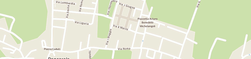 Mappa della impresa giuliano eliseo a PONCARALE