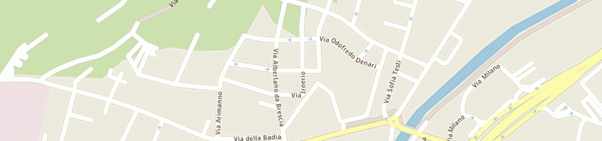 Mappa della impresa badini andrea a BRESCIA