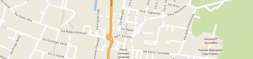 Mappa della impresa caffarra antonio a NOCETO