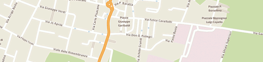 Mappa della impresa clinica veterinaria san martino a NOCETO
