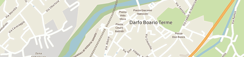 Mappa della impresa bar centrale a DARFO BOARIO TERME