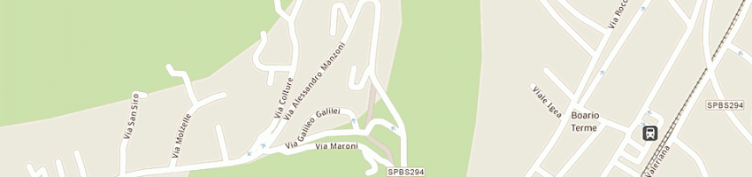 Mappa della impresa albergo bossi srl a DARFO BOARIO TERME