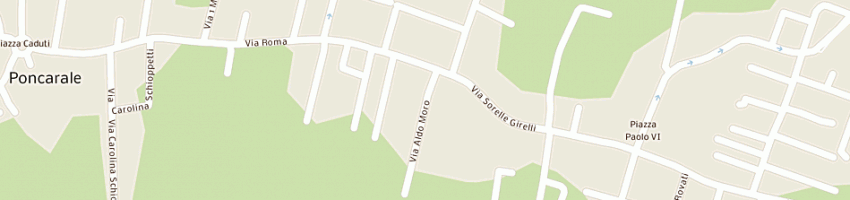 Mappa della impresa pea daniele a PONCARALE