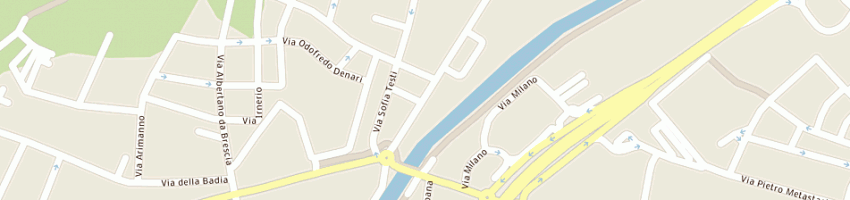 Mappa della impresa roel srl a BRESCIA