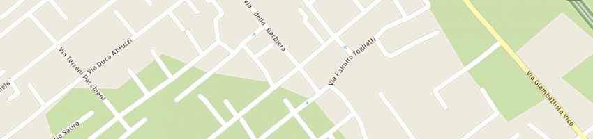 Mappa della impresa albergo la primula a FORTE DEI MARMI