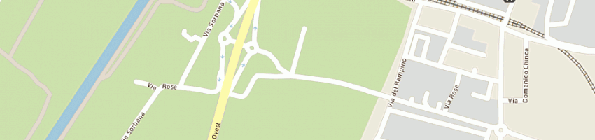 Mappa della impresa carrozzeria brescia ovest di tognazzi alberto e c sas a BRESCIA
