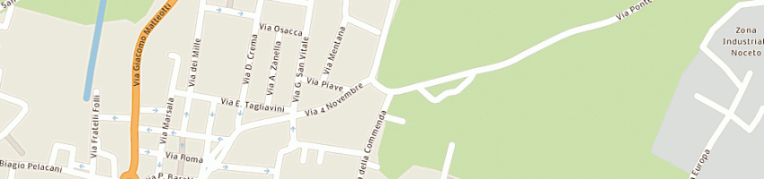 Mappa della impresa municipio a NOCETO