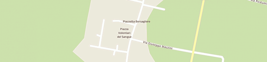 Mappa della impresa associazione culturale sociale ricreativa concordia a PIEVE SAN GIACOMO