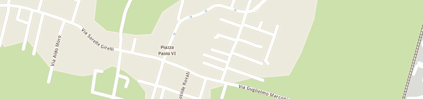 Mappa della impresa tonelli giorgio a PONCARALE