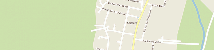 Mappa della impresa pasticceria le fontane di ferrari pierangelo a BRESCIA