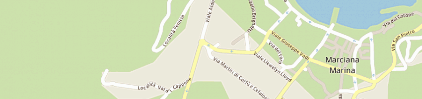 Mappa della impresa residence zeus a MARCIANA MARINA