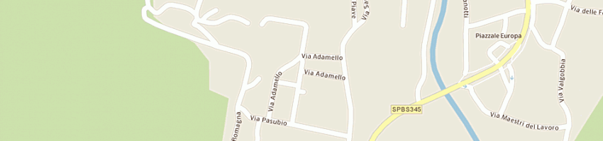 Mappa della impresa elettrotecnica zanetti srl a VILLA CARCINA