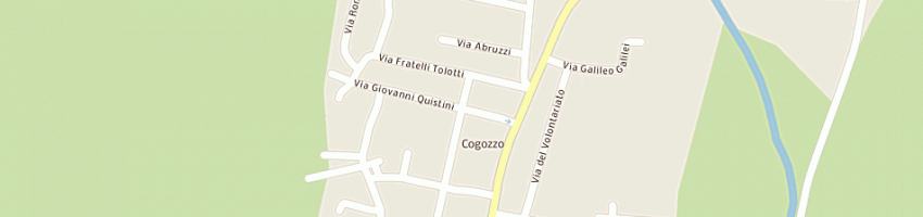 Mappa della impresa cadei autotrasporti di cadei bortolo e c (snc) a VILLA CARCINA