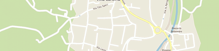 Mappa della impresa club alpino italiano a VILLA CARCINA