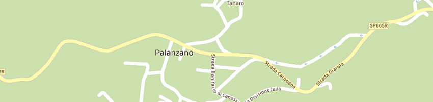 Mappa della impresa ecoclima snc di molinari renzo e c a PALANZANO