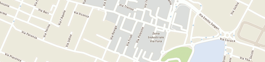 Mappa della impresa brescia vernici srl a BRESCIA