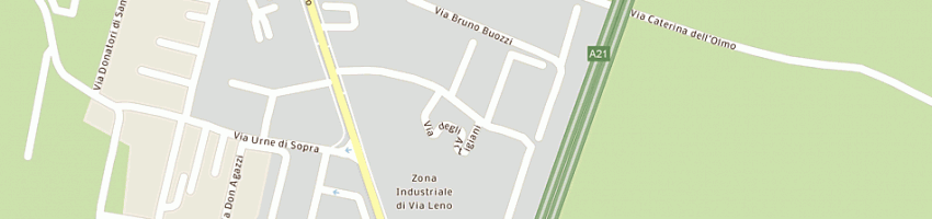 Mappa della impresa calzificio punto srl a BAGNOLO MELLA