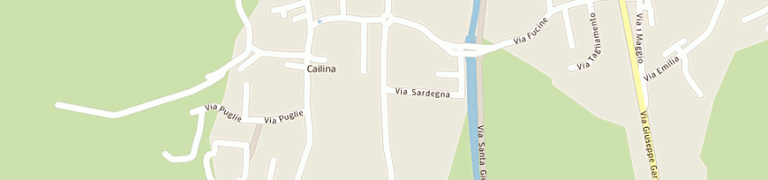 Mappa della impresa cancarini e spada snc a VILLA CARCINA