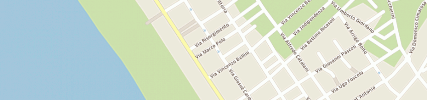 Mappa della impresa pizzeria la buca a PIETRASANTA