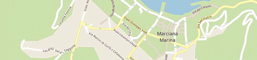 Mappa della impresa marino alberto a MARCIANA MARINA