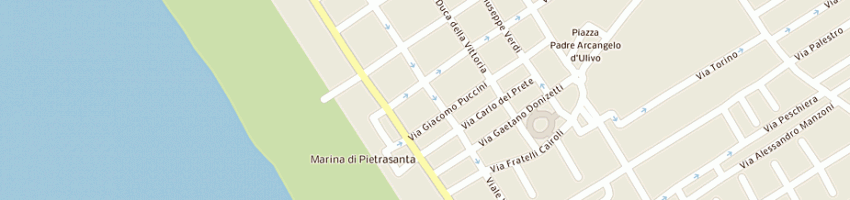 Mappa della impresa servizi per l accoglienza soccoopa rl a PIETRASANTA