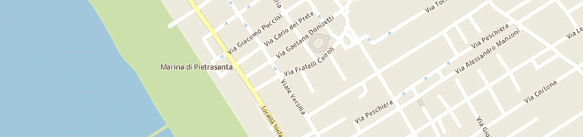 Mappa della impresa la spiga di tarabella marcella e c snc a PIETRASANTA