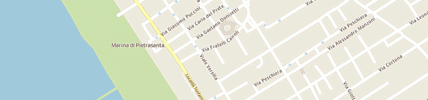 Mappa della impresa lombardi massimo a PIETRASANTA