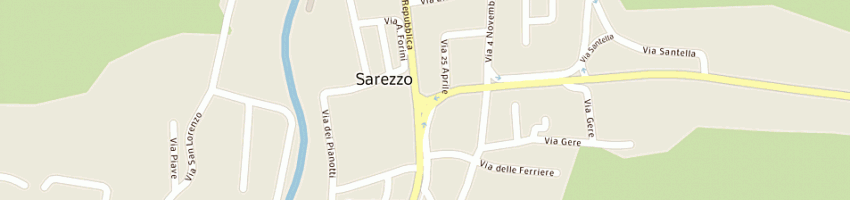 Mappa della impresa u z di urietti adriano e c snc a SAREZZO