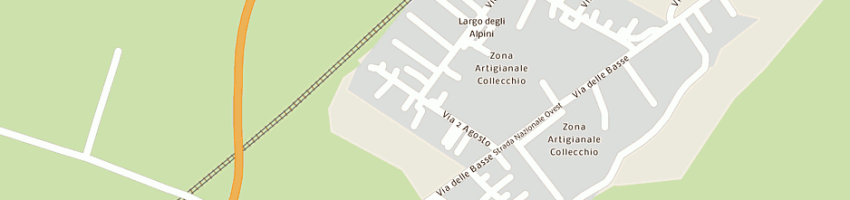 Mappa della impresa unitec (srl) a COLLECCHIO
