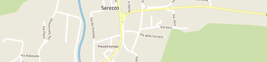 Mappa della impresa bonera spa a SAREZZO