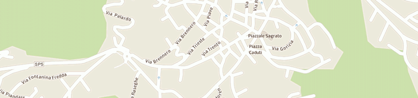 Mappa della impresa marsegaglia pietro e c snc a BORNO