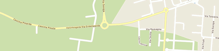 Mappa della impresa chini isidoro di chini giuseppe a LENO