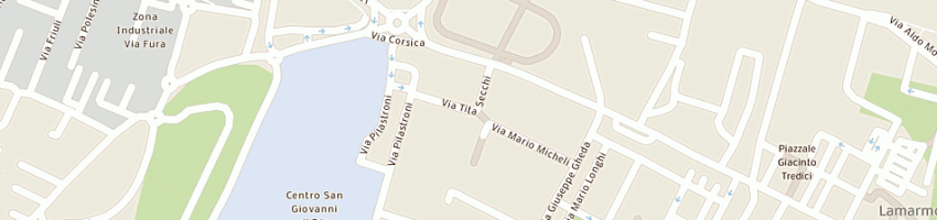 Mappa della impresa effegi snc di frugoni gabriele e c a BRESCIA