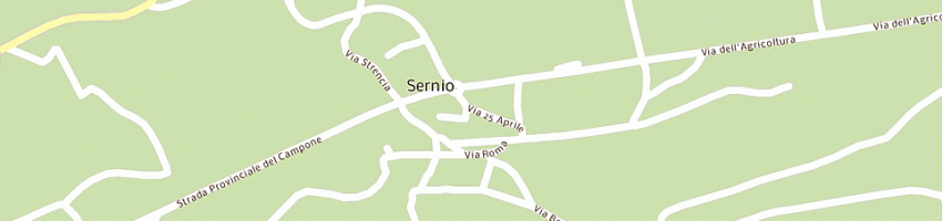 Mappa della impresa bar a onda di cenini chiara a SERNIO
