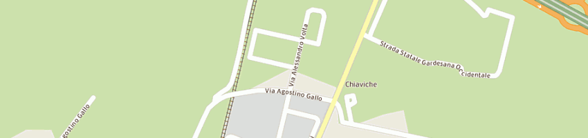 Mappa della impresa flli benzoni g e c snc a PONCARALE
