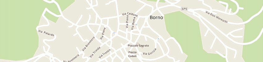 Mappa della impresa zanaglio damiano a BORNO