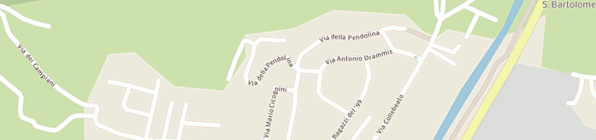 Mappa della impresa pam informatica sas di pini angelo e massimo a BRESCIA