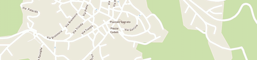 Mappa della impresa bandera giuseppe a BORNO