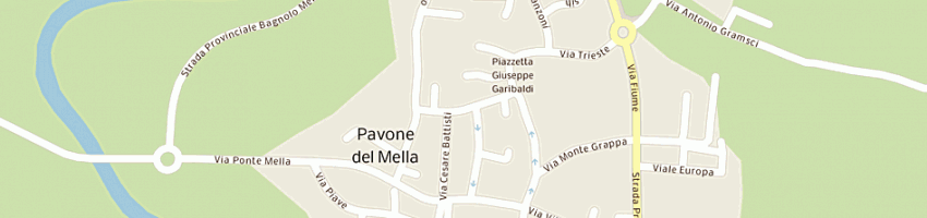 Mappa della impresa vanity acconciature di bozzoni elisa e capuzzi michela snc a PAVONE DEL MELLA