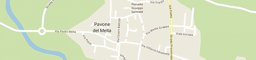 Mappa della impresa fiam di migliorati antongino e c (snc) a PAVONE DEL MELLA
