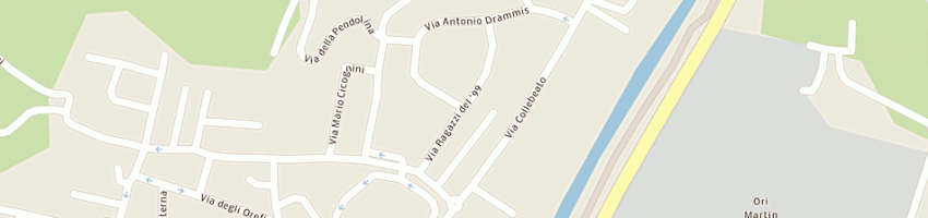 Mappa della impresa corona srl a BRESCIA