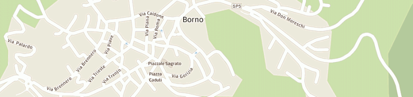 Mappa della impresa miorini giacomo a BORNO