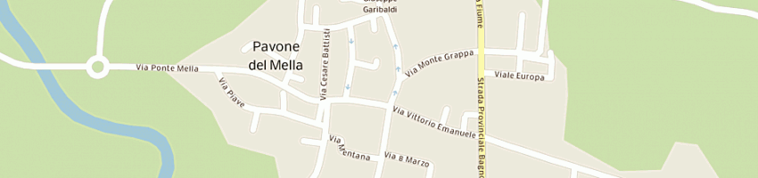 Mappa della impresa impresa edile fratelli saldi di saldi simone e c sas a PAVONE DEL MELLA