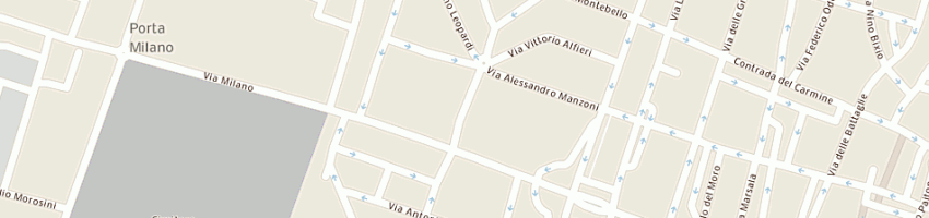 Mappa della impresa muscio di muscio alfredo e c sas a BRESCIA