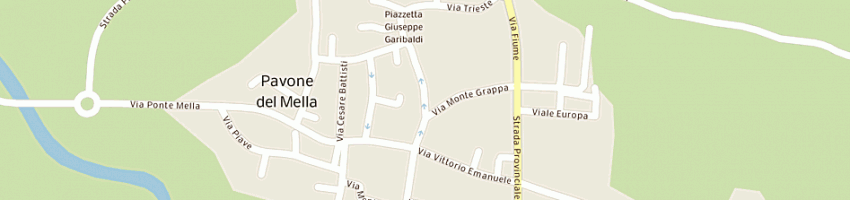 Mappa della impresa sozzi tomaso a PAVONE DEL MELLA