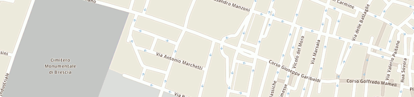 Mappa della impresa officenet di mombelli antonella a BRESCIA