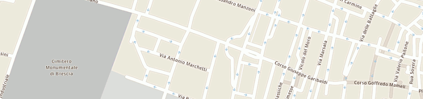 Mappa della impresa esseti srl a BRESCIA