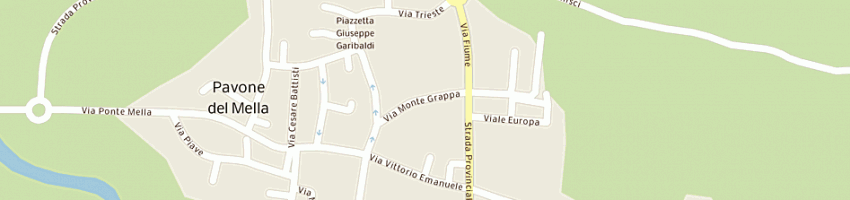 Mappa della impresa studio tecnico geomvolongo adriano a PAVONE DEL MELLA